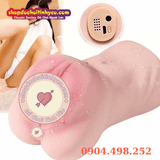  Âm đạo giả lỗ hậu môn cầm tay rung rên cảm biến va chạm 