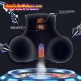  Âm đạo giả mu to mông đào doggy silicon cao cấp rung rên hút 