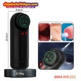  Âm Đạo Giả Rung Hút Thụt Thiết Kế Khoang Hạt Nổi 3D Chân Thực 