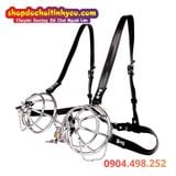  Áo Khóa Ngực SM Chất Liệu Thép Không Gỉ Khống Chế Bạn Tình 