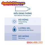  Bao Cao Su Durex Invisible Extra Thing Extra Lubricated 