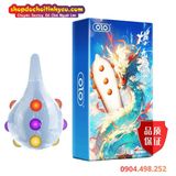  Bao Cao Su Ngọc Rồng Đính 9 Hạt Bi Nổi To Ma Sát Kích Thích 