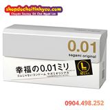  Bao Cao Su Sagami Original 0.01 Siêu Mỏng Truyền Nhiệt Nhanh 