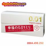  Bao Cao Su Sagami Original 0.01 Siêu Mỏng Truyền Nhiệt Nhanh 