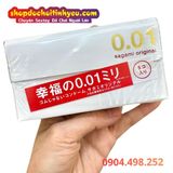  Bao Cao Su Sagami Original 0.01 Siêu Mỏng Truyền Nhiệt Nhanh 