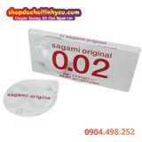  Bao Cao Su Sagami Original 0.02 Trong Suốt Độ Mỏng Đỉnh Cao 