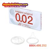  Bao Cao Su Sagami Original 0.02 Trong Suốt Độ Mỏng Đỉnh Cao 