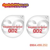  Bao Cao Su Sagami Original 0.02 Trong Suốt Độ Mỏng Đỉnh Cao 