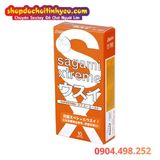  Bao Cao Su Siêu Mỏng Sagami Love Me Gold Orange Hộp 10 Bao 