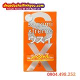  Bao Cao Su Siêu Mỏng Sagami Love Me Gold Orange Hộp 10 Bao 