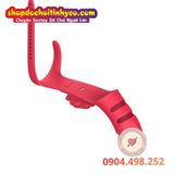  Bao Đeo Ngón Tay Hoa Hồng Rung Kép Thiết Kế Dương Vật Giả 