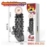  Bao Đôn Dương Vật Bi Nổi Có Rung Kích Thích EXPLOSIVE BEADS 