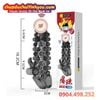 Bao Đôn Dương Vật Bi Nổi Có Rung Kích Thích EXPLOSIVE BEADS