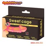  Bao Đôn Dương Vật Dạng Lưới Có Rung Đa Tần Số SWEET CAGE 