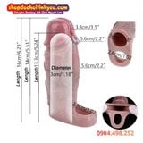  Bao Đôn Dương Vật Có Gân Nổi To Kèm Quy Đầu Đeo Khuyên Ngọc 