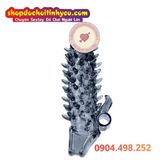  Bao Đôn Dương Vật Nhiều Gai Có Rung Siêu Phê DRAGON TEETH 