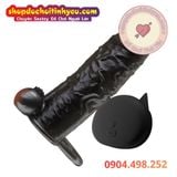  Bao Đôn Dương Vật Rung Kép Kèm Đầu Răng Sói Điều Khiển Từ Xa 