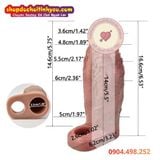  Bao Đôn Dương Vật Thân Phình To Có Nhiều Gân Xanh Nhỏ Nổi 