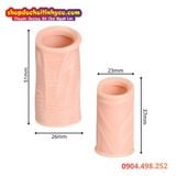  Bao Đôn Thân Dương Vật Màu Da Có Gân Hỗ Trợ Làm To Kích Thước 