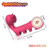 Bao Ngón Tay Rung Hình Dương Vật Gân Nổi Kèm Đầu Hoa Có Gai