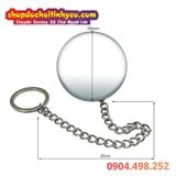  Bi Thủy Tinh Tráng Gương Đặc Trong Suốt Nhét Nong Hậu Môn 