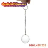  Bi Thủy Tinh Tráng Gương Đặc Trong Suốt Nhét Nong Hậu Môn 