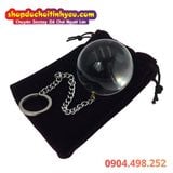  Bi Thủy Tinh Tráng Gương Đặc Trong Suốt Nhét Nong Hậu Môn 
