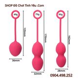  Bộ Bóng Co Bóp Phục Hồi Cơ Sàn Chậu Thu Hẹp Âm Đạo SVAKOM 