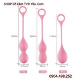  Bộ Bóng Tập Cơ Sàn Chậu Phục Hồi Âm Đạo Se Khít Tự Nhiên MAIG 