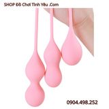  Bộ Bóng Tập Cơ Sàn Chậu Phục Hồi Âm Đạo Se Khít Tự Nhiên MAIG 
