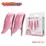  Bộ Đôi Máy Rung Kẹp Kích Thích Núm Vú Cho Nữ PRETTY LOVE LEAF 