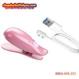  Bộ Đôi Máy Rung Kẹp Kích Thích Núm Vú Cho Nữ PRETTY LOVE LEAF 