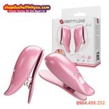  Bộ Đôi Máy Rung Kẹp Kích Thích Núm Vú Cho Nữ PRETTY LOVE LEAF 