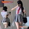 Bộ Đồng Phục Cosplay Phong Cách Nữ Sinh Học Đường Đáng Yêu