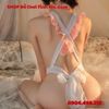 Bộ Tạp Dề Hở Lưng Bạo Hóa Thân Nàng Hầu Gái Sexy Khiêu Gợi