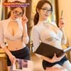Bộ Trang Phục Cosplay Cô Nàng Thư Ký Dâm Đãng Trên Giường