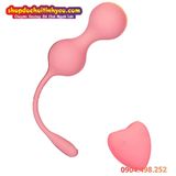  Bóng Tập Kegel Kèm Điều Khiển Rung Hình Trái Tim MISECRETS 