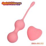  Bóng Tập Kegel Kèm Điều Khiển Rung Hình Trái Tim MISECRETS 