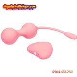  Bóng Tập Kegel Kèm Điều Khiển Rung Hình Trái Tim MISECRETS 