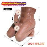  Búp Bê Bán Thân Nam Dáng Quỳ Tích Hợp Dương Vật Giả Có Xương 