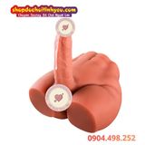  Búp bê nửa thân hậu môn dương vật to dài uốn cong tùy chỉnh 