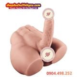  Búp bê nửa thân hậu môn dương vật to dài uốn cong tùy chỉnh 