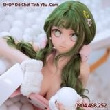  Búp Bê Tình Dục Anime Cô Em Nhỏ Nhắn Tóc Xanh Mắt To Hút Hồn 