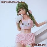  Búp Bê Tình Dục Anime Cô Em Nhỏ Nhắn Tóc Xanh Mắt To Hút Hồn 