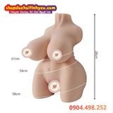  Búp Bê Tình Dục Bán Thân 4 Trong 1 Có Cặp Ngực Khủng Nở Hoa 