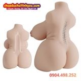  Búp Bê Tình Dục Bán Thân 4 Trong 1 Có Cặp Ngực Khủng Nở Hoa 
