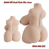  Búp Bê Tình Dục Bán Thân 4 Trong 1 Có Cặp Ngực Khủng Nở Hoa 