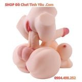  Búp Bê Tình Dục Bán Thân Bisexual Vú To Có 2 Dương Vật Khủng 