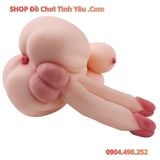  Búp Bê Tình Dục Bán Thân Bisexual Vú To Có 2 Dương Vật Khủng 