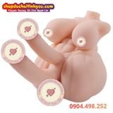  Búp Bê Tình Dục Bán Thân Bisexual Vú To Có 2 Dương Vật Khủng 